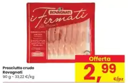 Interspar Prosciutto crudo Rovagnati offerta