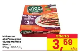 Interspar Melanzane alla Parmigiana Viva la Mamma Beretta offerta