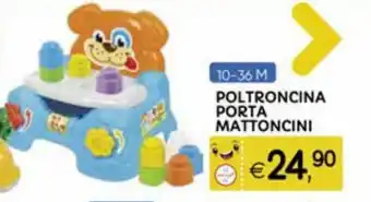 Poltoncina Porta Mattoncini 10-36 m