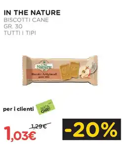 Arcaplanet In the nature biscotti cane tutti i tipi offerta