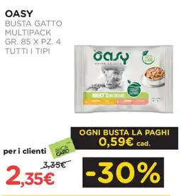 Arcaplanet Oasy busta gatto multipack offerta