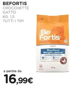 Arcaplanet Befortis crocchette gatto tutti i tipi offerta