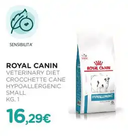 Arcaplanet Royal canin veterinary diet crocchette cane hypoallergenic small offerta