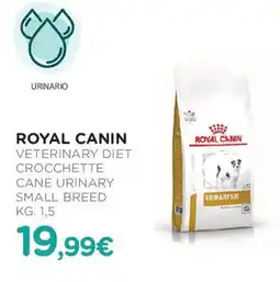 Arcaplanet Royal canin veterinary diet crocchette cane urinary small breed offerta