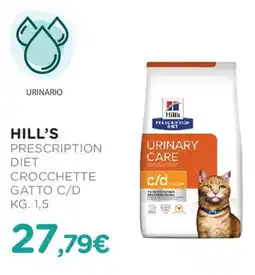 Arcaplanet Hill's prescription diet crocchette gatto C/D offerta