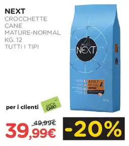 Arcaplanet Next crocchette cane mature-normal offerta