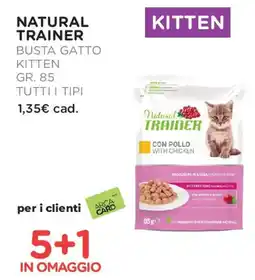Arcaplanet Natural trainer busta gatto kitten offerta