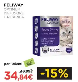 Arcaplanet Feliway optimum diffusore e ricarica offerta
