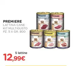 Arcaplanet Premiere lattina cane kit multigusto offerta
