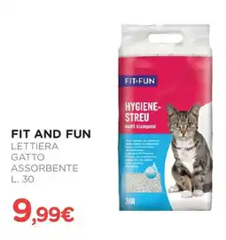 Arcaplanet Fit and fun lettiera gatto assorbente offerta