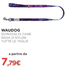 Arcaplanet Waudog guinzaglio cane nasa 21 nylon tutte le taglie offerta