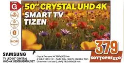 Extracoop Samsung tv led 50" crystal UHD 4K UE50DU8070UXZT offerta