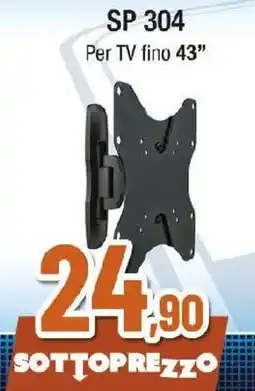 Extracoop Sp 304 per tv fino 43" offerta