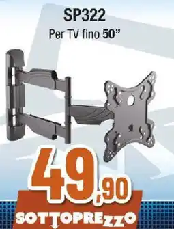 Extracoop Sp322 per tv fino 50" offerta