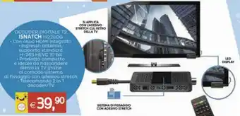 Isnatch Decoder Digitale T2 IS220DG