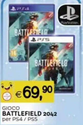 Il Gigante PS4/PS5 Battlefiled 2042 Gioco offerta