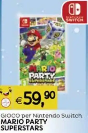 Il Gigante Nintendo Switch Mario Party Superstars Gioco offerta