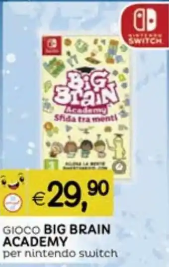 Il Gigante Nintendo Switch Big Brain Academy Gioco offerta