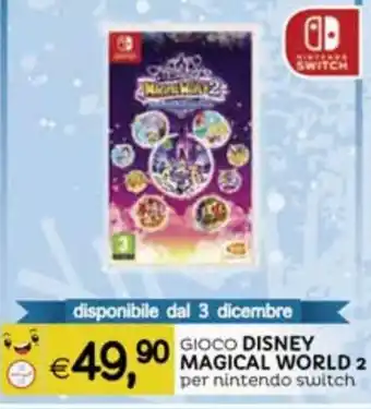 Nintendo Switch Disney Magical World 2 Gioco