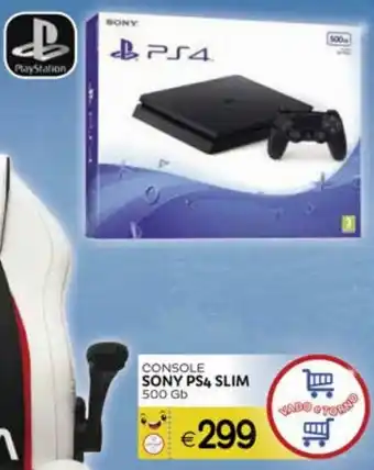 Sony PS4 Slim Console 500 Gb
