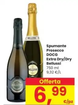 Interspar Spumante Prosecco DOCG Extra Dry/Dry Bellussi offerta