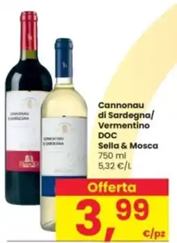 Interspar Cannonau di Sardegna/ Vermentino DOC Sella & Mosca offerta