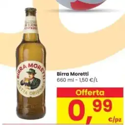 Interspar Birra Moretti offerta