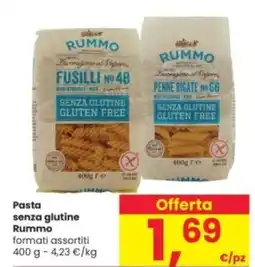 Interspar Pasta senza glutine Rummo offerta