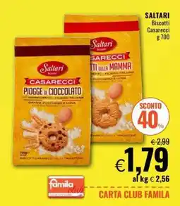 Famila SALTARI Biscotti Casarecci offerta