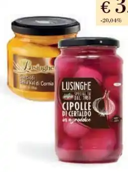 Conad Lusinghe Cipolle di Certaldo offerta