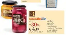 Conad Verdure Lusinghe vari tipi offerta