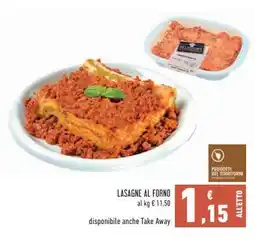 Conad Lasagne al forno offerta