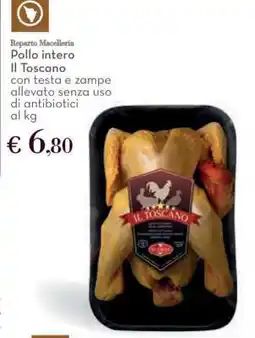 Conad Pollo intero Il Toscano offerta