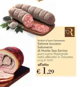 Conad SALAME TOSCANO offerta