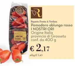 Conad Pomodoro oblungo rosso I NOSTRI ORI offerta