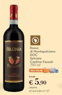 Conad Rosso di Montepulciano DOC offerta