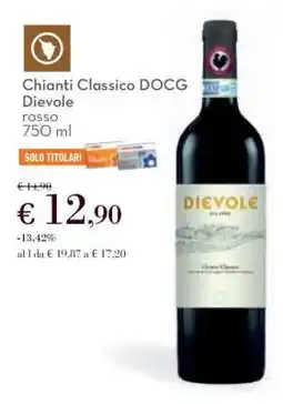 Conad Chianti Classico DOCG Dievole offerta