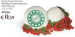 Conad Ricotta di Pura Pecora Val d'Orcia offerta