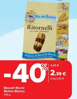 Carrefour Biscotti Ricchi Mulino Bianco offerta