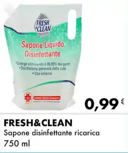 Iper Tosano FRESH&CLEAN Sapone disinfettante ricarica offerta