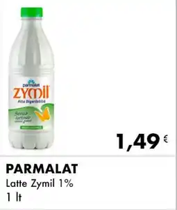 Iper Tosano PARMALAT Latte Zymil 1% offerta