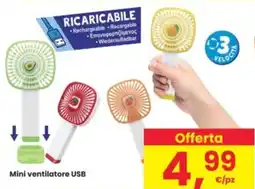 Interspar Mini ventilatore USB offerta