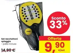 Set racchettoni spiaggia