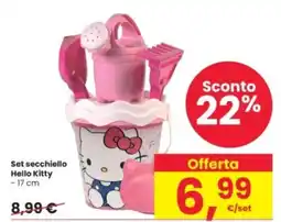 Interspar Set secchiello Hello Kitty offerta