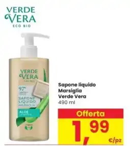 Interspar Sapone liquido Marsiglia Verde Vera offerta