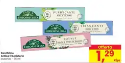 Interspar Dentifricio Antica Erboristeria offerta