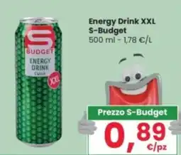 Interspar Energy Drink XXL S-Budget offerta