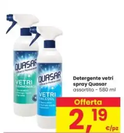 Detergente vetri spray Quasar