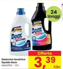 Interspar Detersivo lavatrice liquido Deox offerta