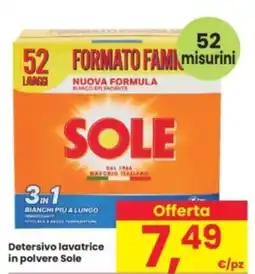 Interspar Detersivo lavatrice in polvere Sole offerta